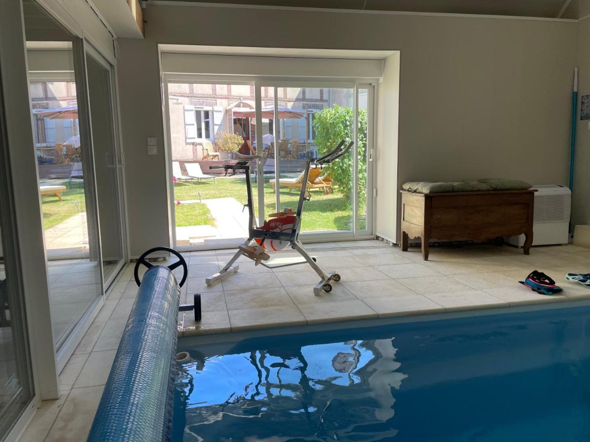 Villa Fontaine Avec Piscine Interieur Chauffee-Maison De Campagne Familiale -Ideal Vacances Ou Sejour Professionnel -3 Chambres-Bureau Separe -Lit Bebe - Parking Facile & Gratuit Екстер'єр фото